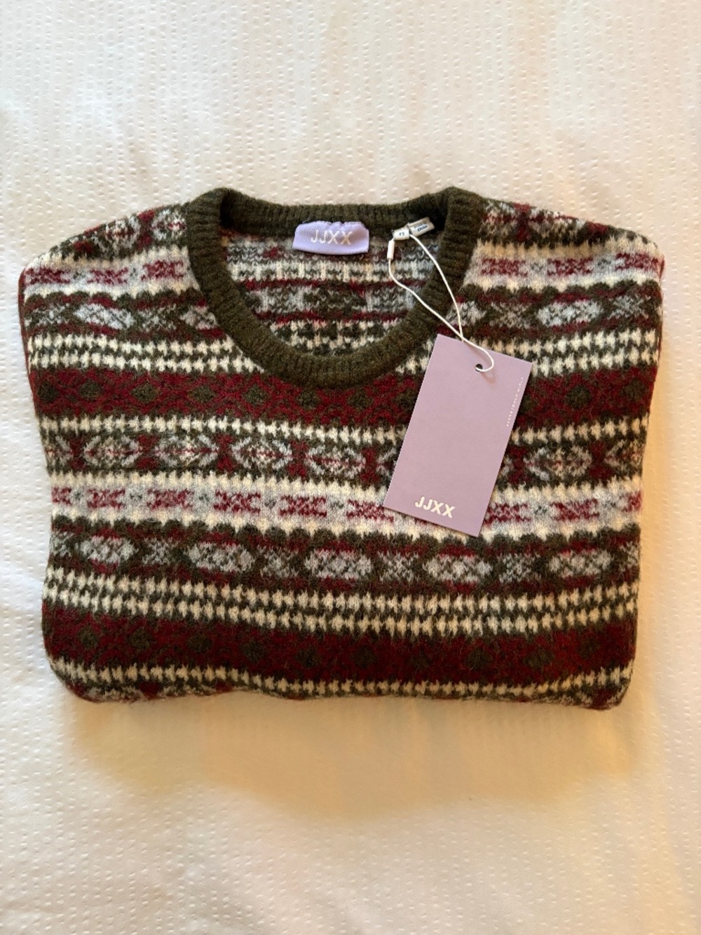 NWT - JJXX Fair Isle Sweater